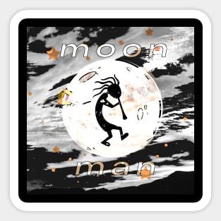 moon man Sticker